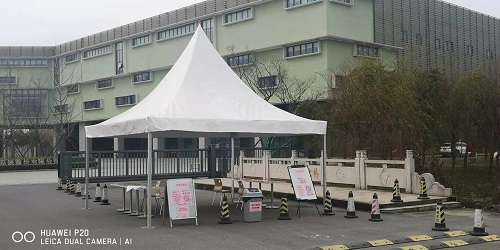 靈通篷房公司有三米到五米防疫.篷房、安檢篷房現貨